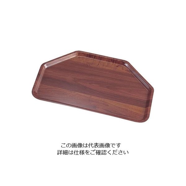 CAMBRO トラベゾイド型カプリトレー マホガニー CA3247TR 1個 62-6519-25（直送品）