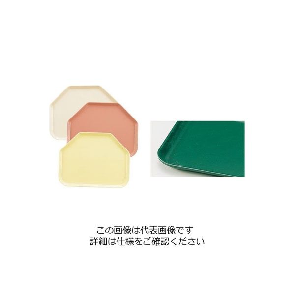 CAMBRO トラペゾイドトレー シャーウッドグリーン 1418TR 1個 62-6520-37（直送品）