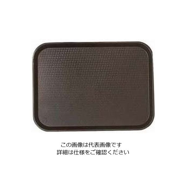 CAMBRO ファーストフードトレー ブラック 1418FF 1個 62-6521-35（直送品）