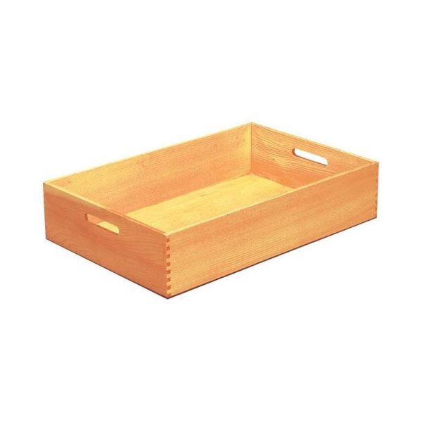 アズワン 白木 料理運び盆 (ウレタン塗装) 62-6523-05 1個（直送品）