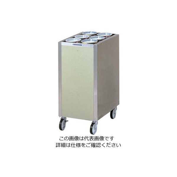 遠藤商事 CLWシリーズ多列カート型ディスペンサー (保温なし) 62-6525-17 1個（直送品）