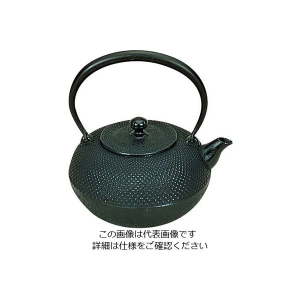 東伸販売 五進 鉄瓶 丸型霰 15号 1.8L 62-6526-45 1個（直送品）