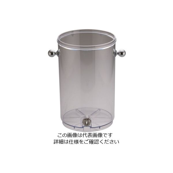 遠藤商事 KINGOジュースディスペンサー 4L用 コンテナ(ノブ2個付) 62-6531-90 1個（直送品）