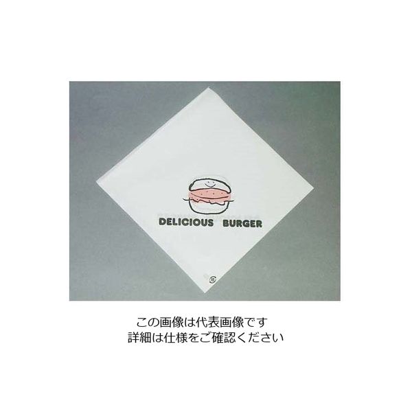 福助工業 バーガー袋 デリシャスバーガー (100枚入) No.18 1ケース(100 