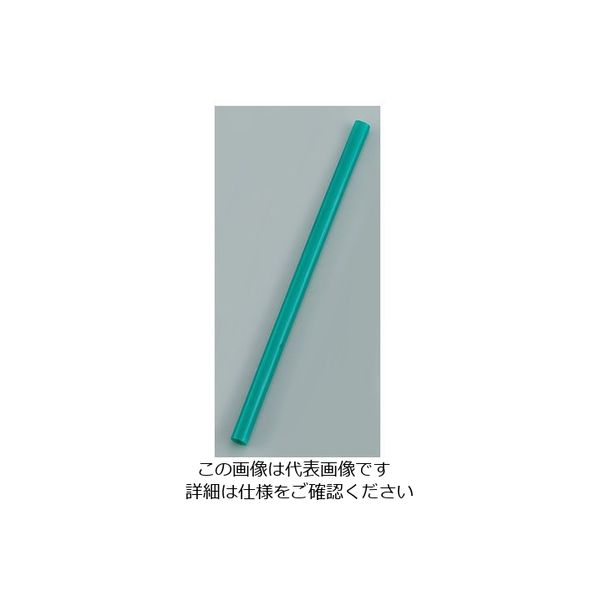 シバセ工業 タピオカストロー ストレート裸 （130本箱入） 緑 No.611 1ケース（130本） 62-6538-80（直送品）