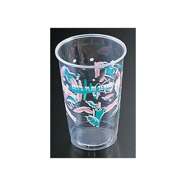 遠藤商事 プラストカップ(コールド用)400G ジョイフルタイム(1000入) 62-6539-08 1ケース(1000個)（直送品）