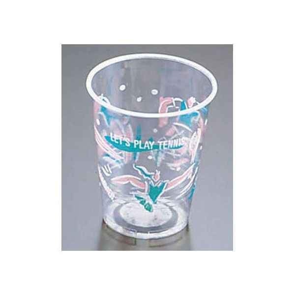 遠藤商事 プラストカップ(コールド用)275G ジョイフルタイム(2500入) 62-6539-10 1ケース(2500個)（直送品）