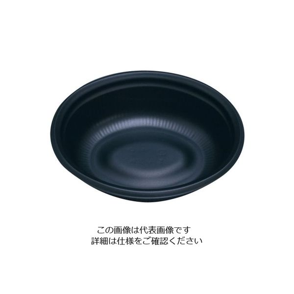 中央化学 SDビストロ 深型 本体 (50入)黒 M20-16 1ケース(50個) 62-6540-31（直送品）