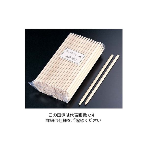 松尾物産 木製 ドック棒(100本束) 180mm 62-6540-78 1個(100本)（直送品）