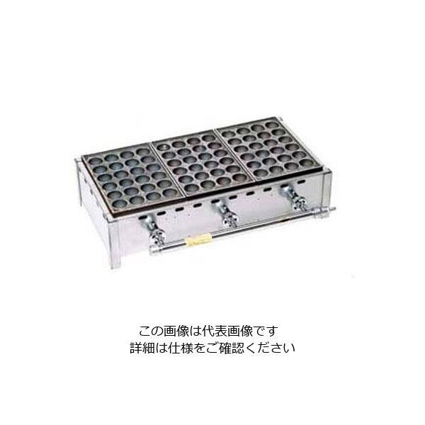 伊藤産業 ガス式 ジャンボたこ焼器(24穴) 5枚掛LPG 62-6542-04 1個（直送品）