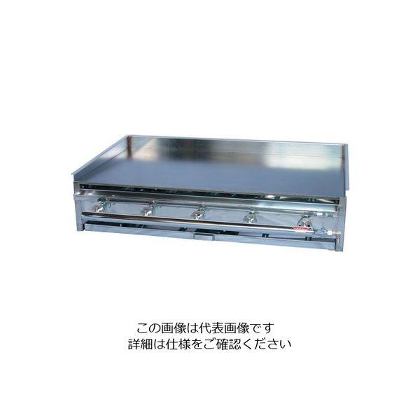 下野金属 台付鉄板焼 LPガス AK-2A 62-6545-24