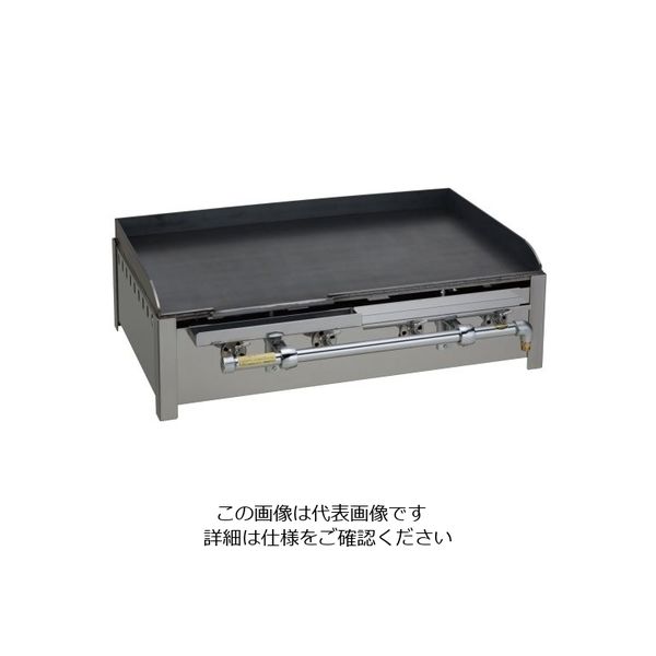 伊藤産業 台置き式 鉄板焼器 LPガス 1個 62-6545-42（直送品）