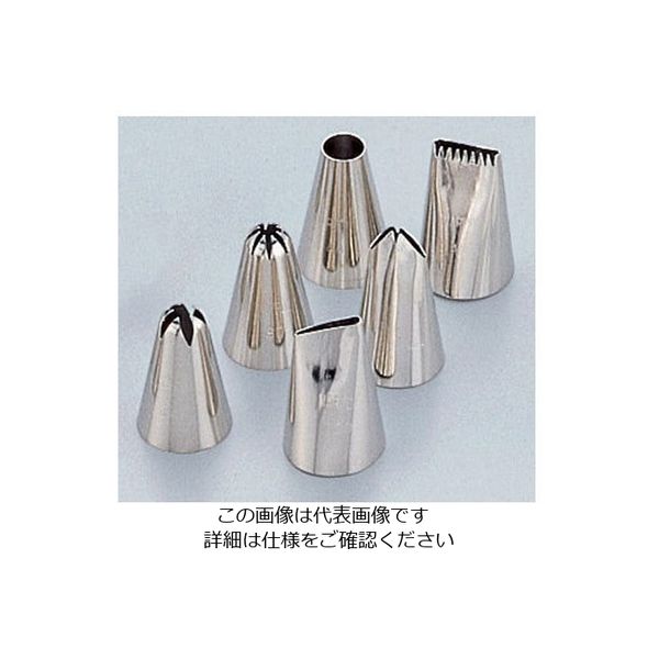 田中糧機製作所 台紙付口金セット No.1018 62-6550-63 1個（直送品）