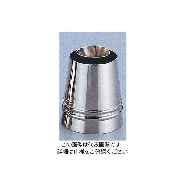 田中糧機製作所 ダブル口金 丸型ヘソ低 62-6552-42 1個（直送品）