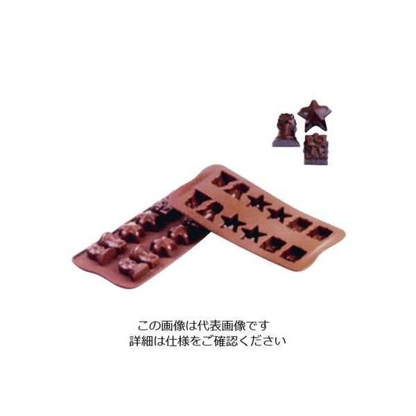 Silikomart シリコマート チョコレートモルド クリスマス SCG06 1個 62-6554-74（直送品）