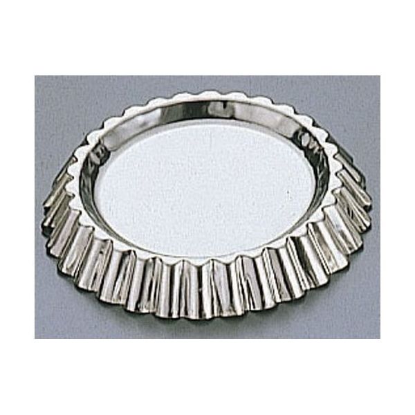 遠藤商事 ブリキ マドレーヌ型 大 62-6567-65 1個（直送品）