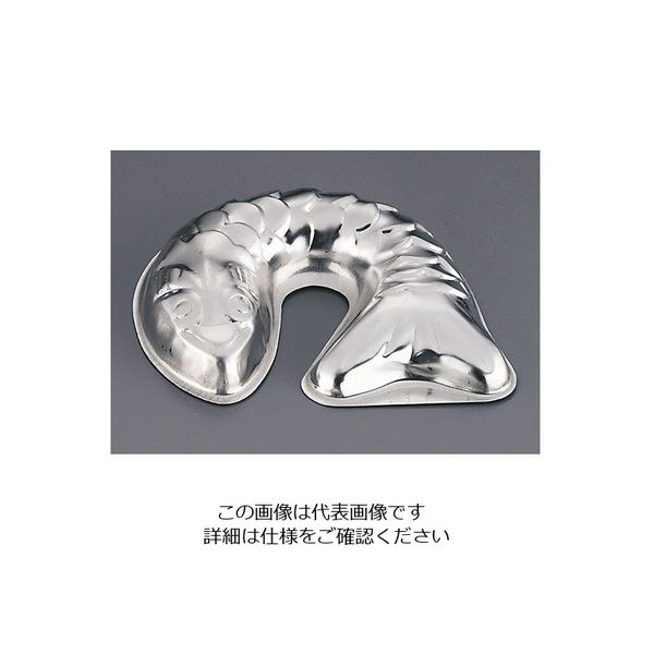 久保寺軽金属工業所 ブリキ ケーキ型 しゃち 62-6568-65 1個（直送品）