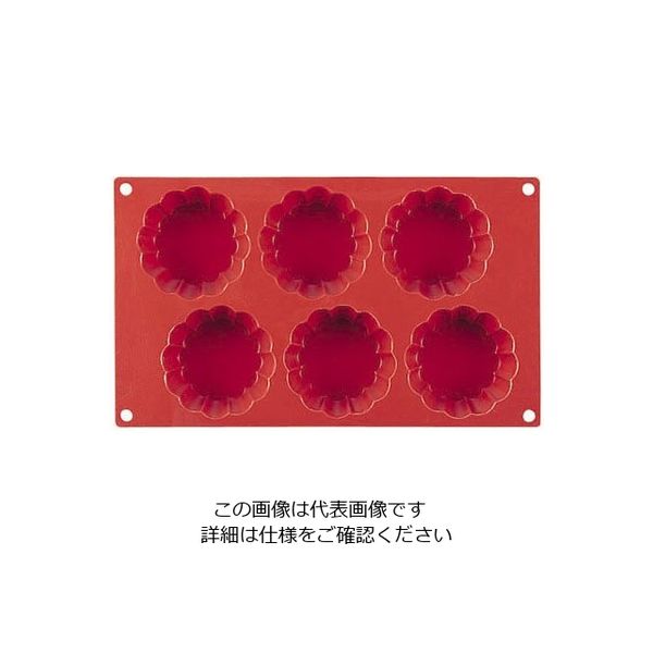 Martellato マルテラートフレキシブルモルドSF035 79 ブリオッシュ 6ヶ取 62-6569-85 1個（直送品）