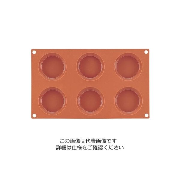 Martellato マルテラートフレキシブルモルドSF046 70 フラン型 6ヶ取 62-6569-93 1個（直送品）