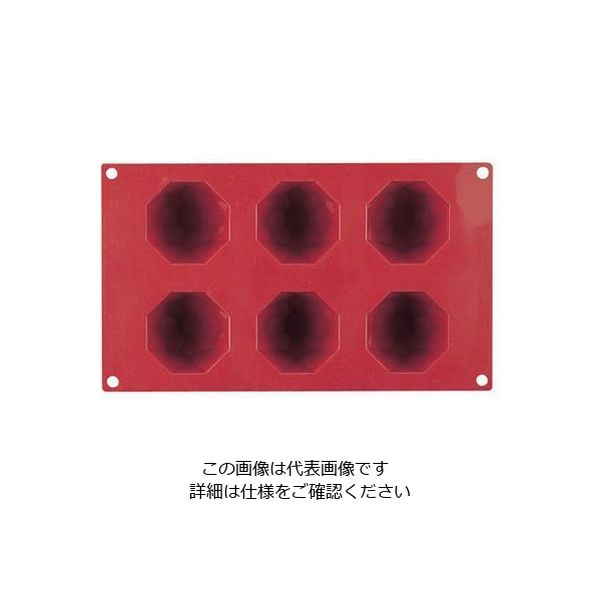 Martellato フレキシブル ノンスティックモルド Lダイヤ型6ヶ取 SF049 1個 62-6569-96（直送品）