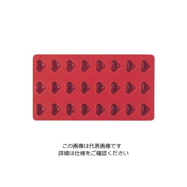 Martellato ゼリーフレックスモルドSG03 ハート(24ヶ取) 62-6570-25 1個（直送品）