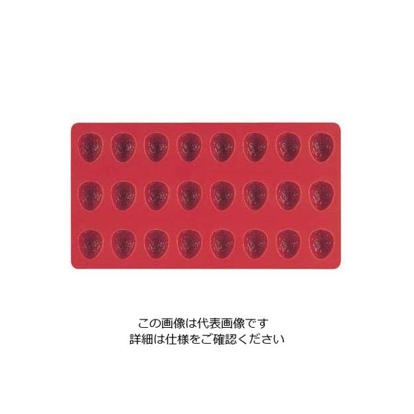 Martellato ゼリーフレックスモルドSG08 ストロベリー(24ヶ取) 62-6570-30 1個（直送品）