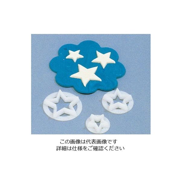 Filtering Media Manufacturers スター抜型 3pcsセット 86196 62657154 1セット(3個