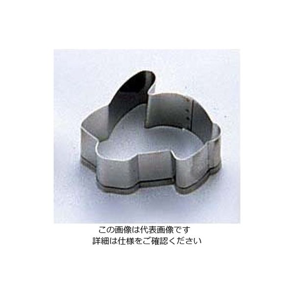 田中糧機製作所 18ー8クッキー抜型 ウサギB 62-6575-09 1個（直送品）