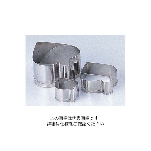 田中糧機製作所 18ー8 クッキー抜型 スペード 小 62-6574-70 1個（直送品）