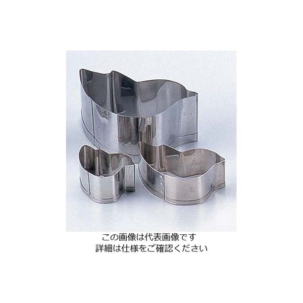 田中糧機製作所 18ー8 クッキー抜型 水鳥 小 62-6574-88 1個（直送品）