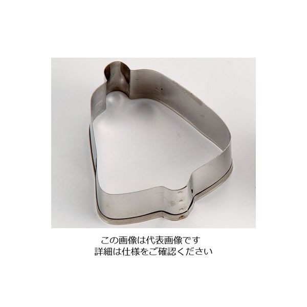 田中糧機製作所 18ー8 クッキー抜型 ベル 中 62-6574-97 1個（直送品）