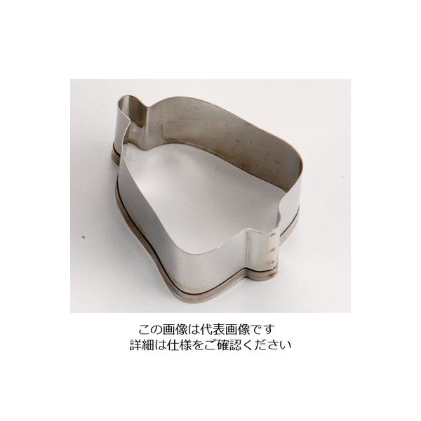 田中糧機製作所 18ー8 クッキー抜型 ベル 小 62-6574-98 1個（直送品）