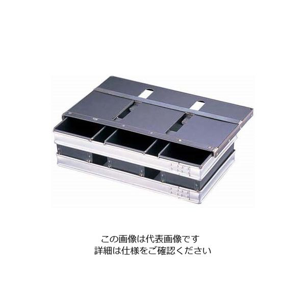 遠藤商事 スルトン トライプラス 2斤食パン型 3連結 (蓋付) 62-6575-63 1個（直送品）