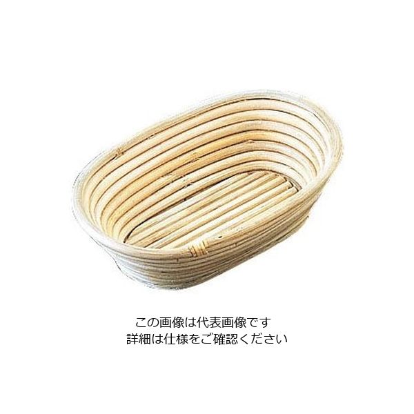 萬洋 Murano（ムラノ）籐製醗酵カゴ 小判型 62-6576
