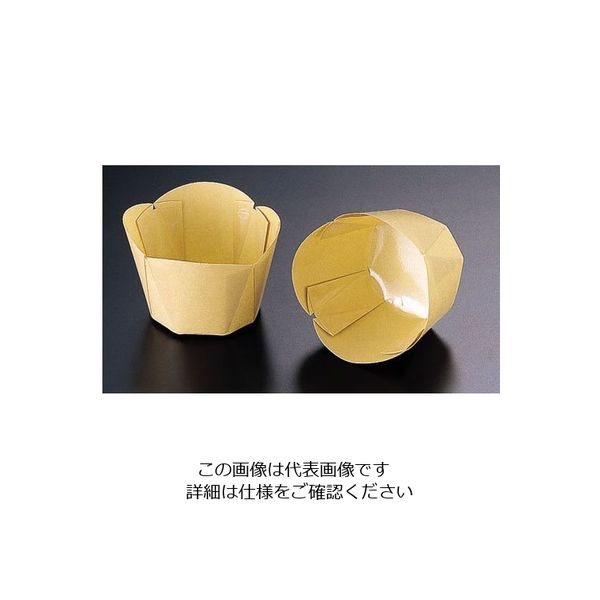 天満紙器 ペットチューリップ クリーム MBー40 (100枚入) 62-6577-31 1ケース(100枚)（直送品）