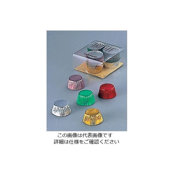 タイガークラウン アルミ トリュフミニチュア 丸型 No.1140(30入) 62-6577-82 1ケース(30個)（直送品）