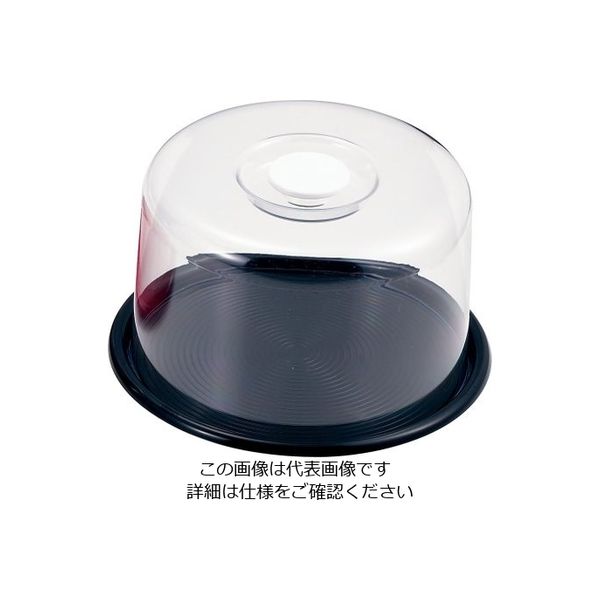 曙産業 深型 ラブリーハット 中 ブラック 62-6579-55 1個（直送品）