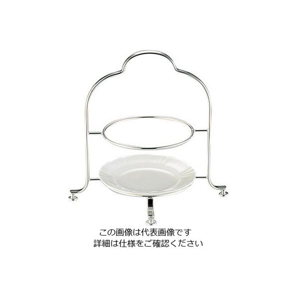 三宝産業 UK18ー8 2段ハイティースタンド 大 62-6580-40 1個（直送品）