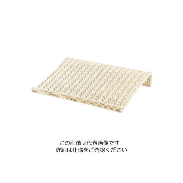 萬洋 樹脂横置きフランスパンスタンド 浅型(白) 62-6581-11 1個（直送品）