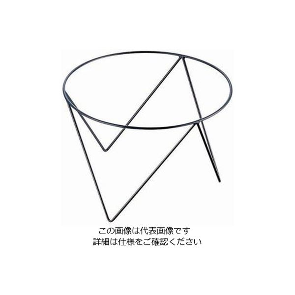 よし与工房 籐かご用黒スティールスタンド Pー6ーSK 62-6582-70 1個（直送品）