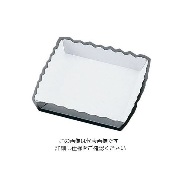 水野産業 パントレー 波型 白(100枚入) 小 184902 1ケース(100枚) 62-6583-47（直送品）