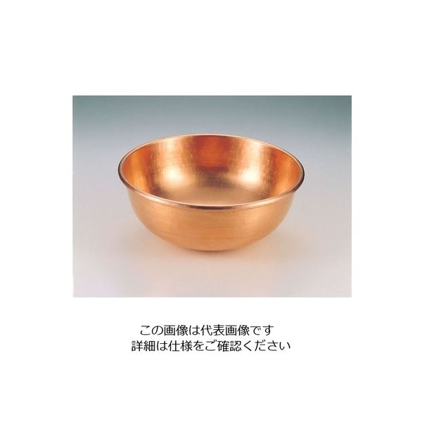 丸新銅器 SA銅打出さわり鍋 手無・スズメッキなし 60cm 62-6583-94 1個（直送品）