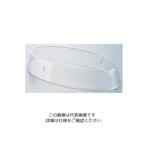 エンテック 抗菌魚皿枠(ポリカーボネイト) 24インチ用 62-6587-05 1個（直送品）