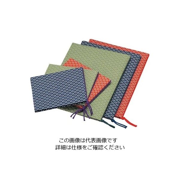 えいむ 布地 花柄 メニューブック 華ー103 ミニ 赤 61-7999-50 1個（直送品）