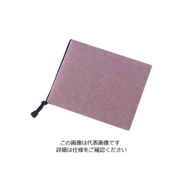 えいむ 布地小紋柄メニューブック 華ー203 ミニ 紫 61-7999-64 1個（直送品）