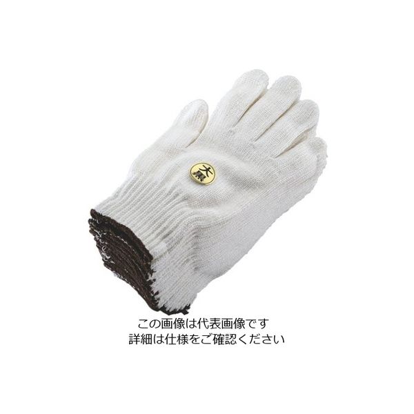 カンダ 軍手 大黒 (12双入) 62-3814-16 1組(12枚)（直送品）