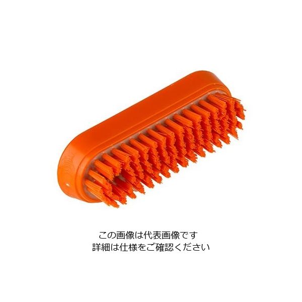 Hill Brush サーモンレジンブラシ つめブラシ オレンジ 毛丈17mm NA4RES 1個 62-6166-87（直送品）
