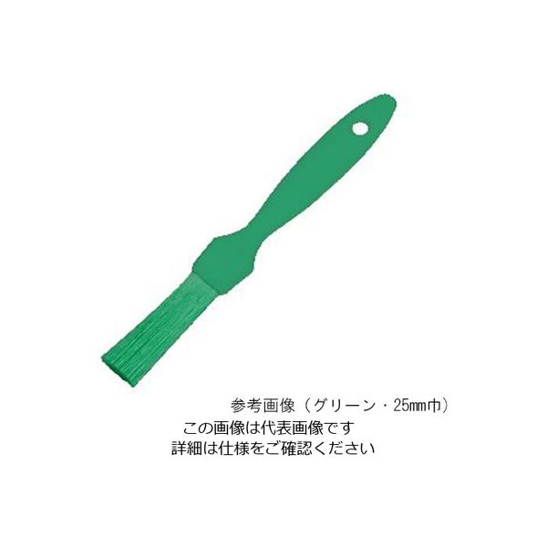 Hill Brush サーモンレジンブラシ グレージングブラシ グリーン 210mm×25mm 毛丈50mm GL30 1本（直送品）