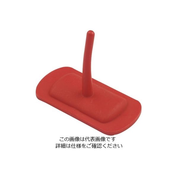 Hill Brush サーモンブラシ プラスチックフック レッド HDHOOK1 1個 62-6168-39（直送品）