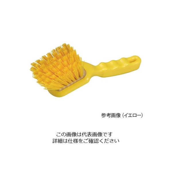 Hill Brush サーモンレジンブラシ 柄付ブラシハード ブルー 毛丈44mm D4RES 1本 62-6166-88（直送品）